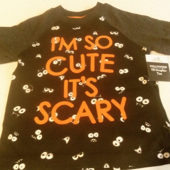 LAST ONE!!! Size 3T Im so cute its scary tee shirt - Picture 1 of 3